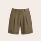 Morano Flax Short Brown Green