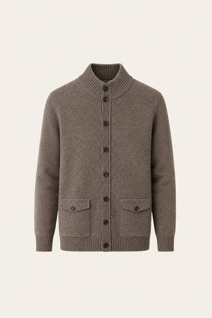 Javino Cashmere Cardigan Mocha