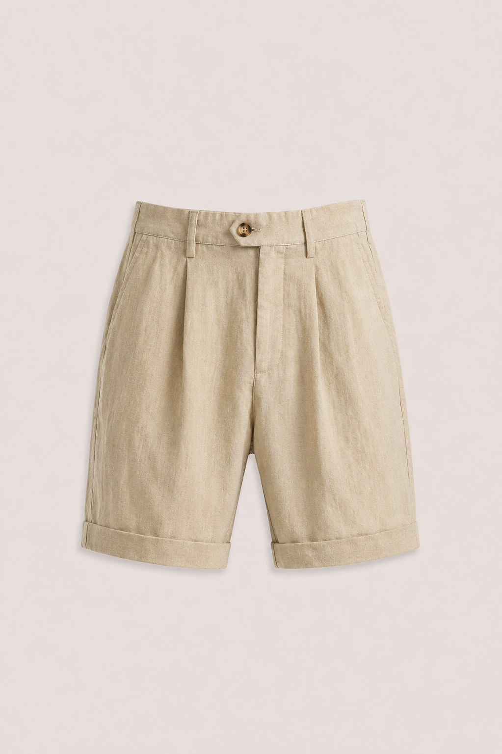 Nalero Lyocell Cotton Short Khaki