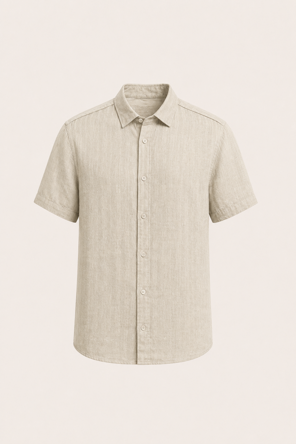Lovani Linen Shirt Beige