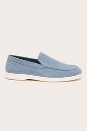 Bavaro Suede Loafers Light Blue