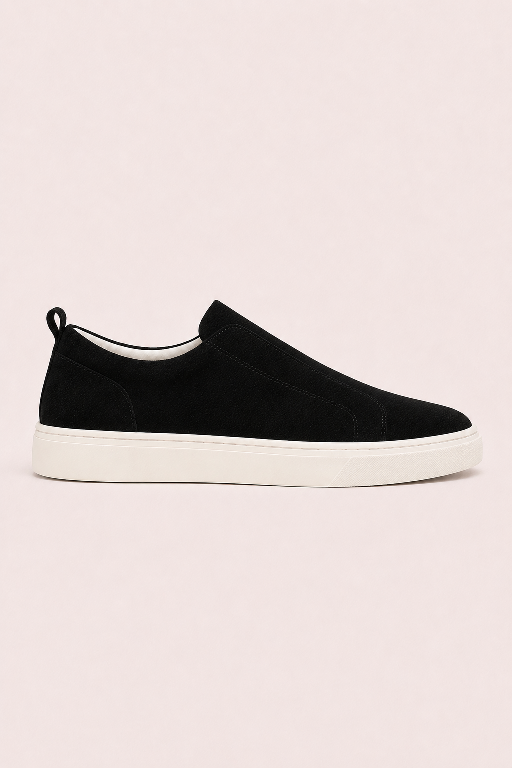 Levani Suede Slip-On Black