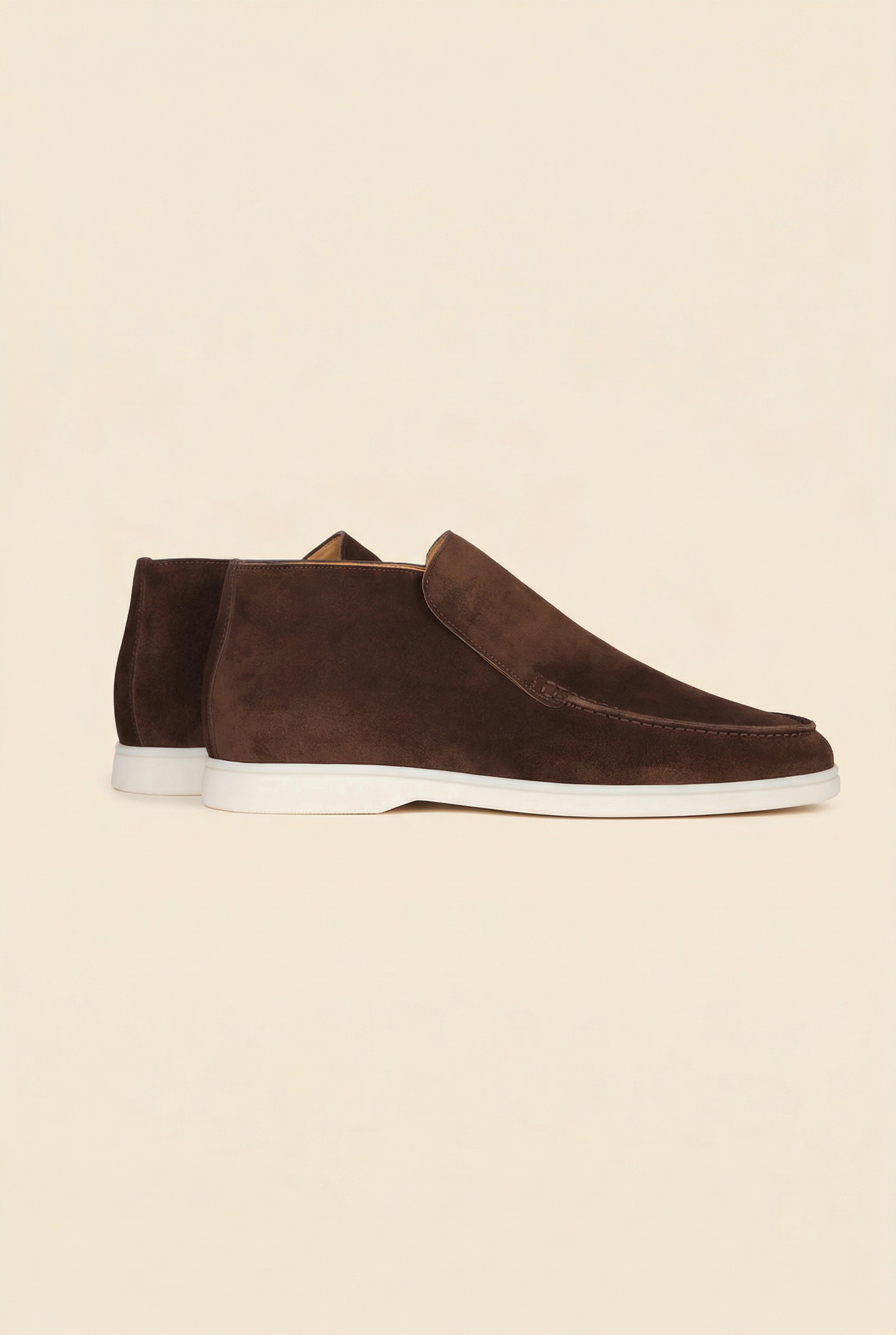 Chocolate High Top Loafer