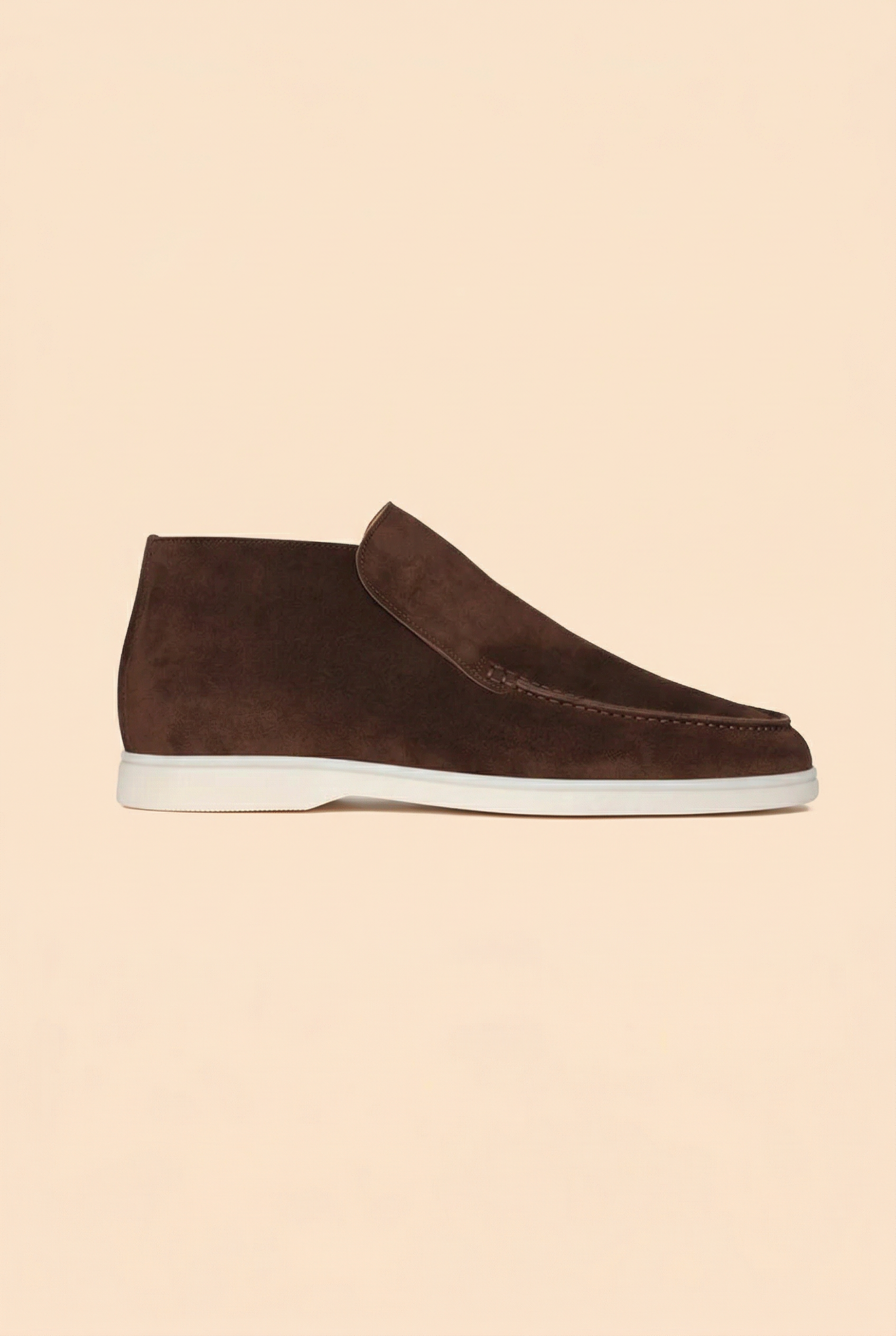 Chocolate High Top Loafer