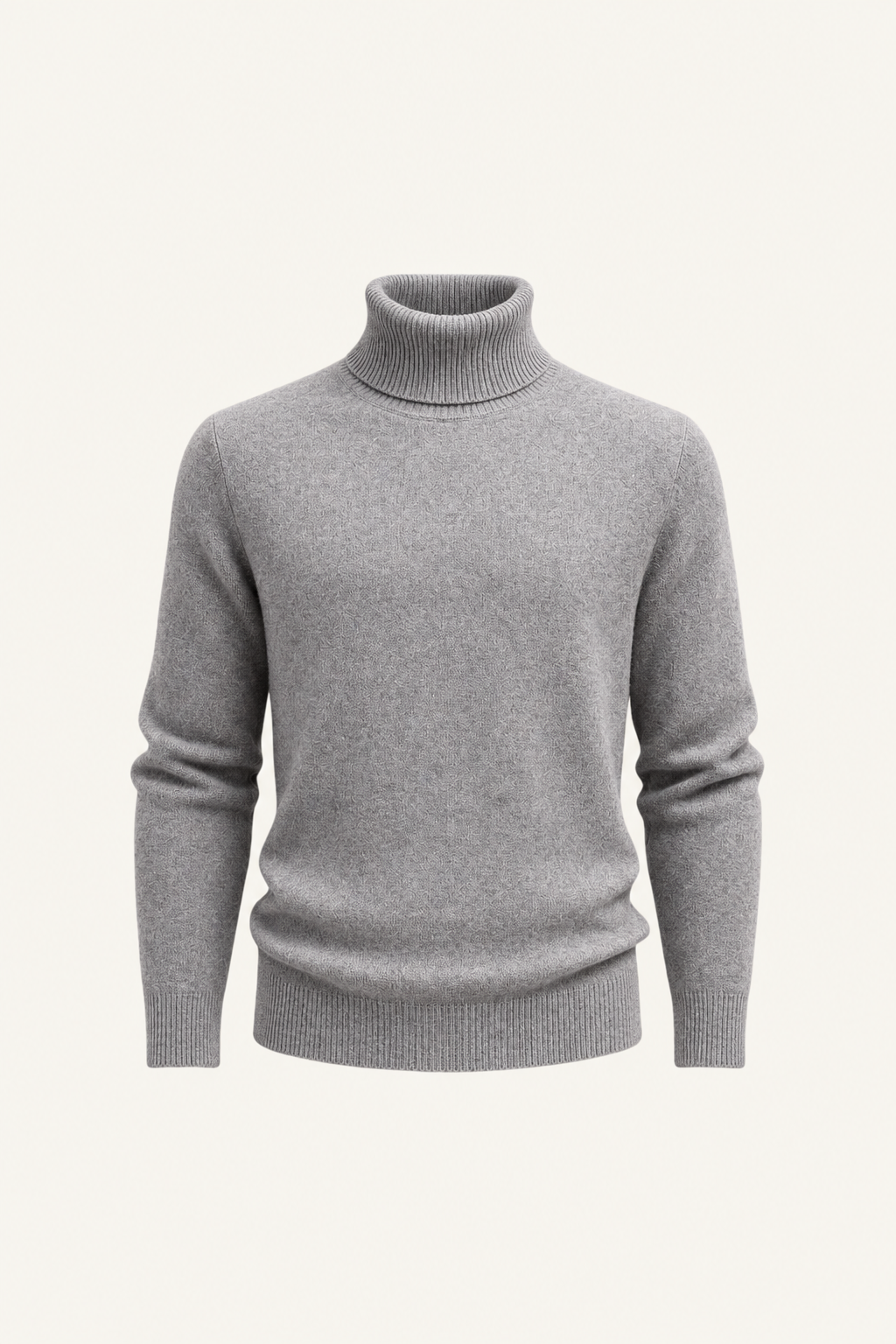 Paravi Wool Turtleneck Light Grey