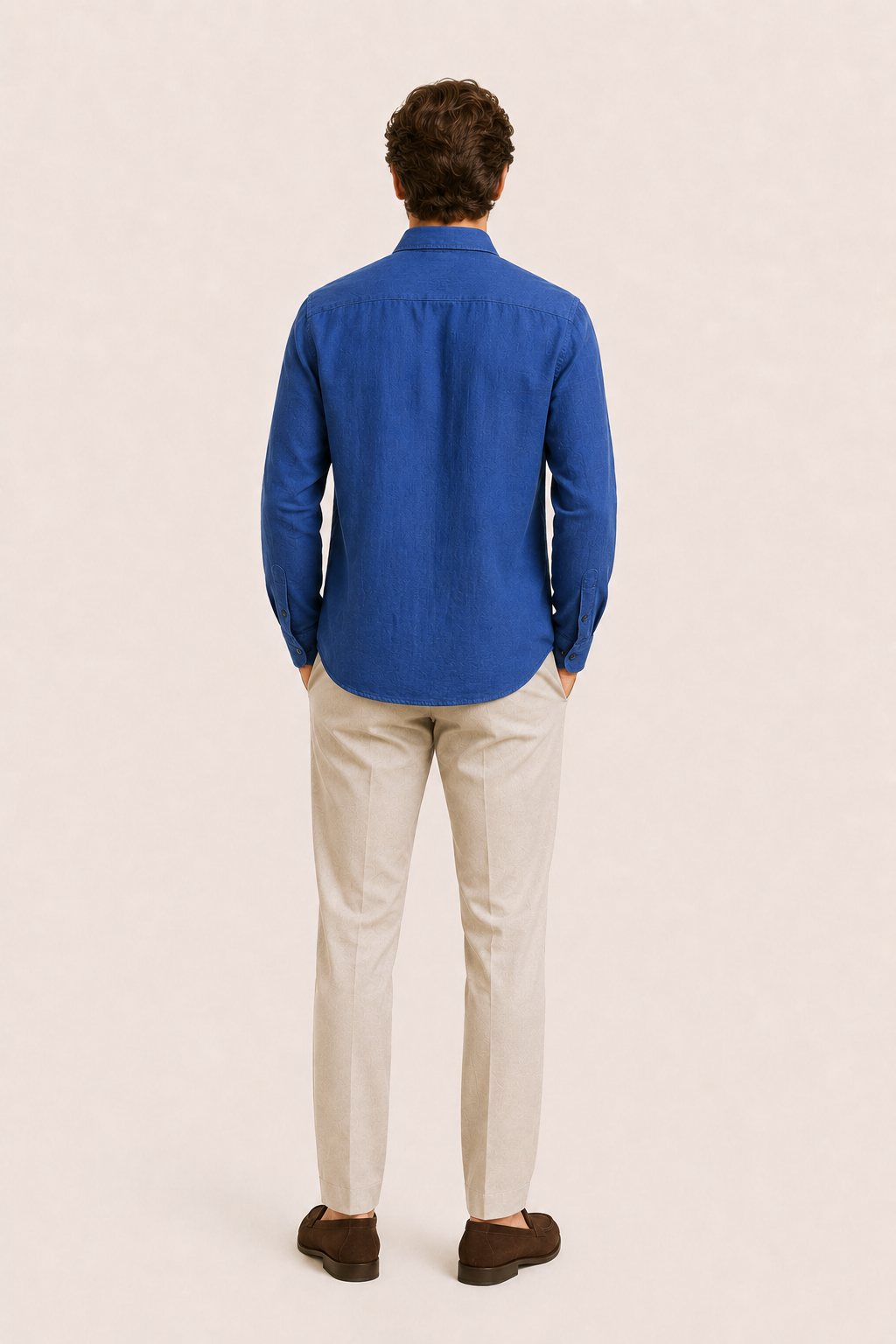 Milano Linen Shirt Blue