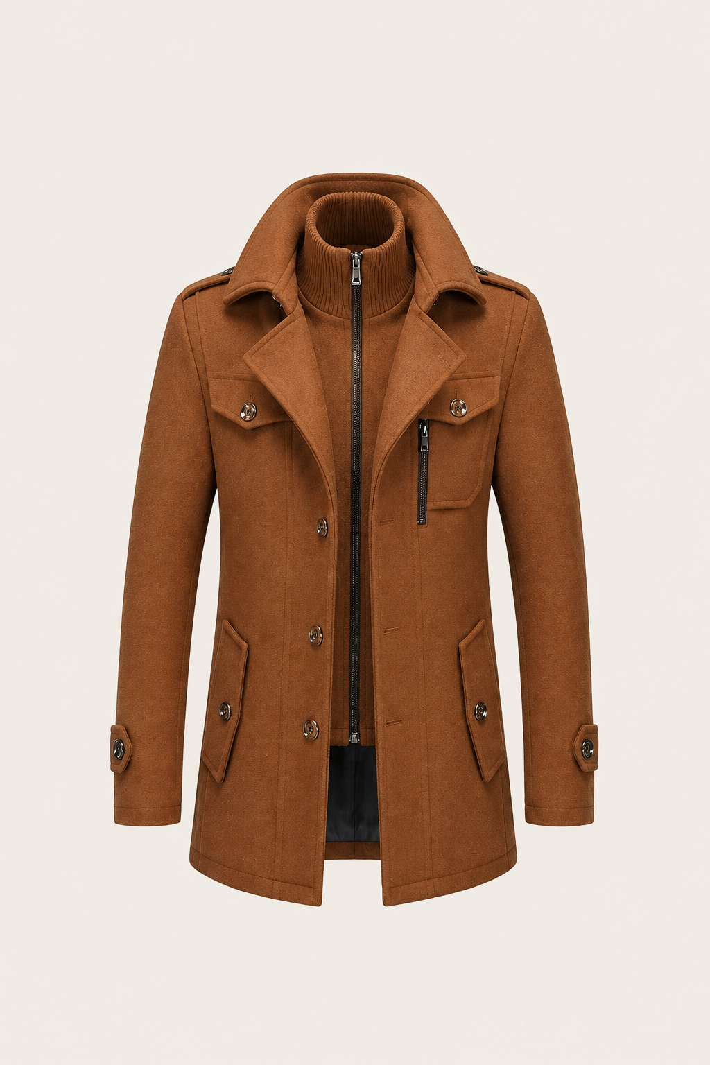 Celano Field Coat Light Brown
