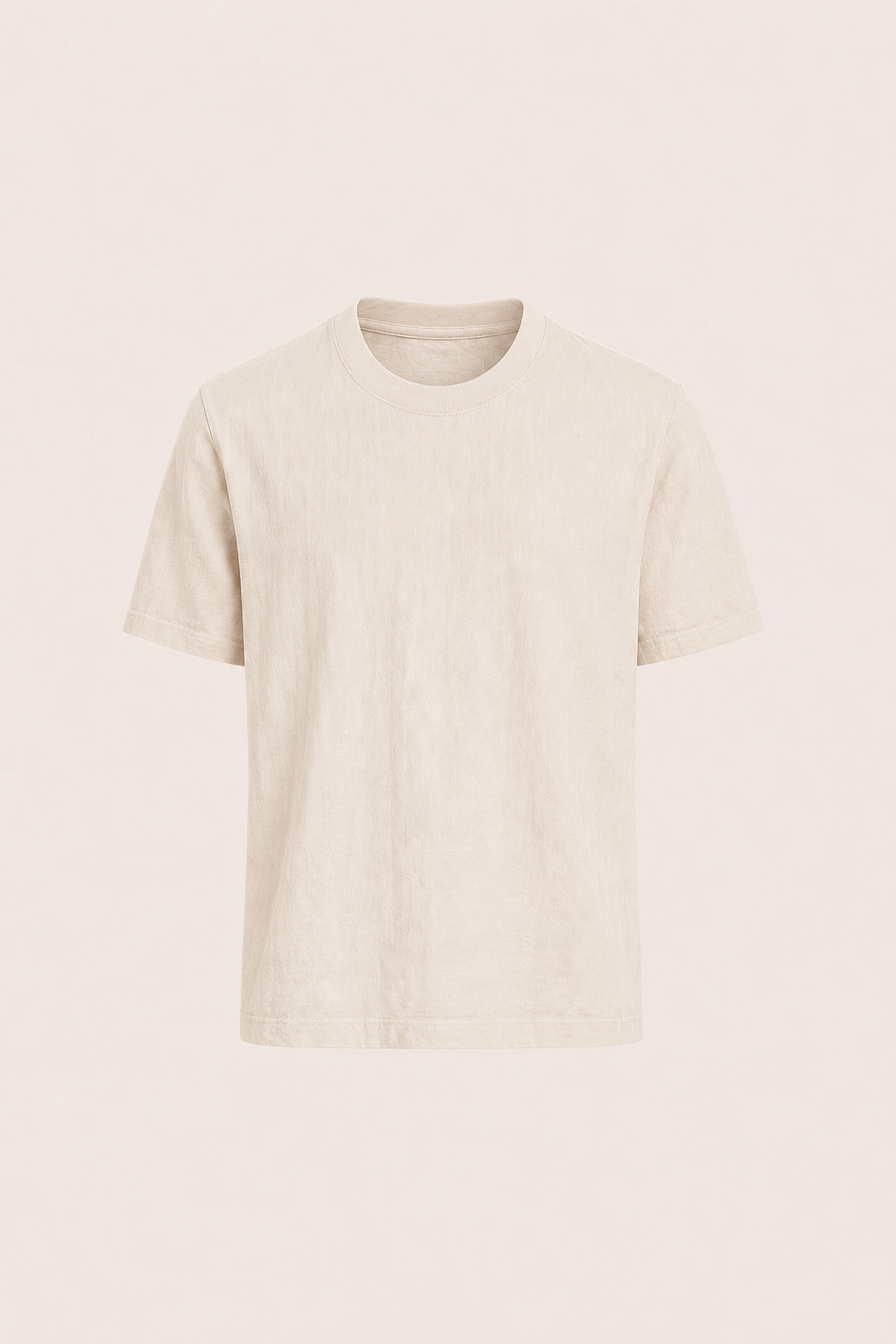 Alano Linen Tee Beige