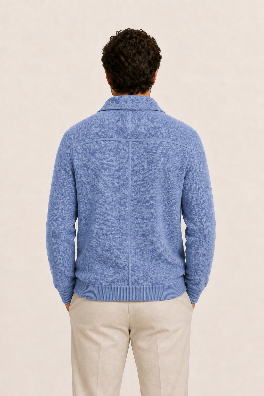 Ferilo Wool Cardigan Blue