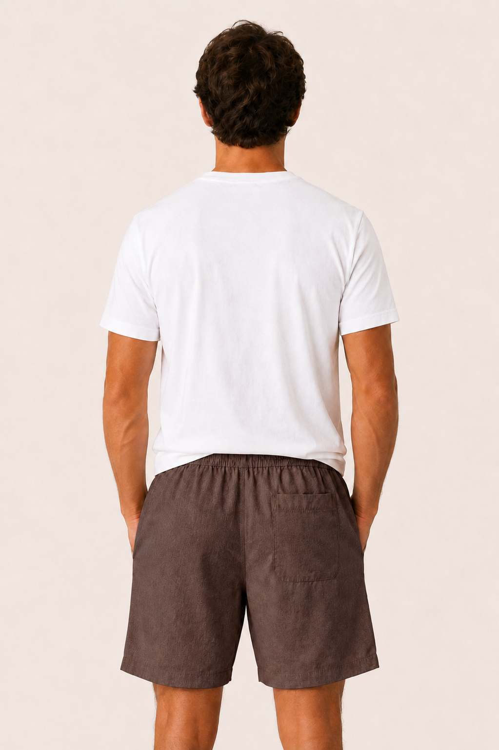 Levano Linen Short Brown
