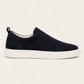 Levani Suede Slip-On Navy