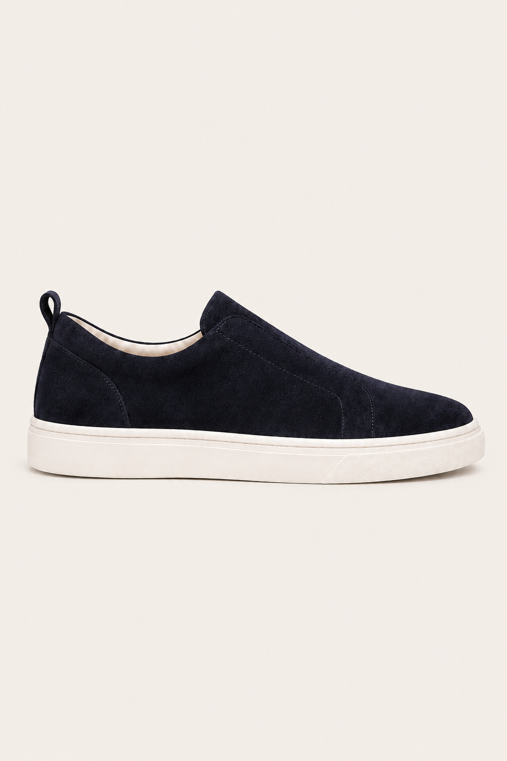 Levani Suede Slip-On Navy