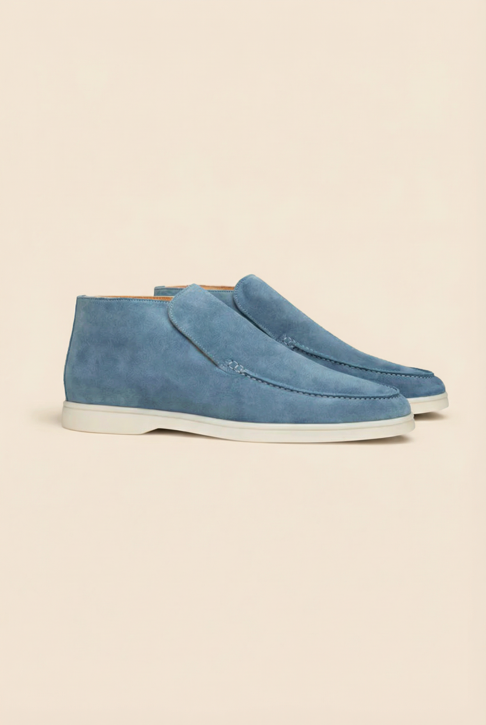 Diamond Blue High Top Loafer