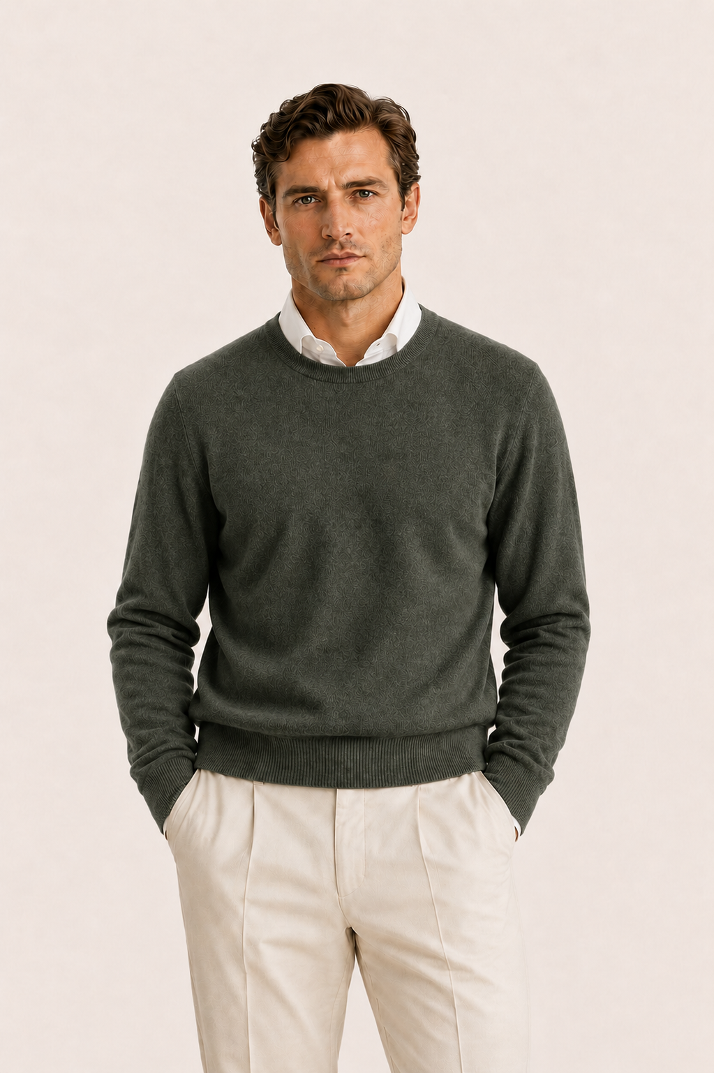 Averin Pullover Moss Green