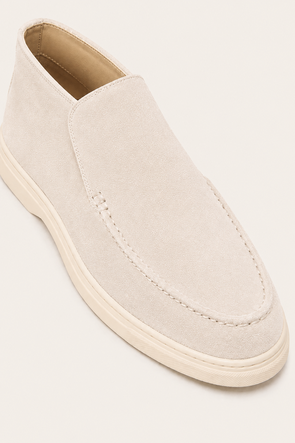 Marelo High Top Loafer Cream