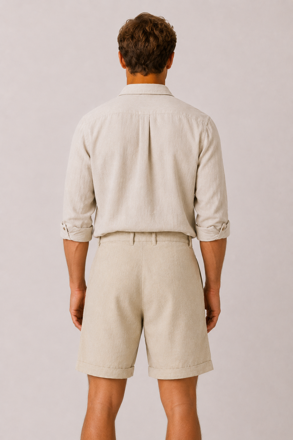 Morano Cotton Short Khaki