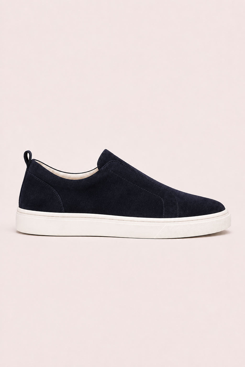 Levani Suede Slip-On Navy