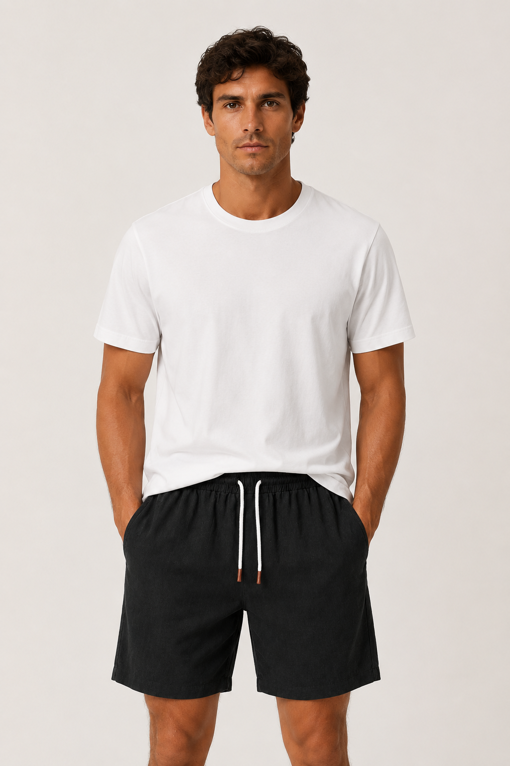 Salivo Linen Short Black