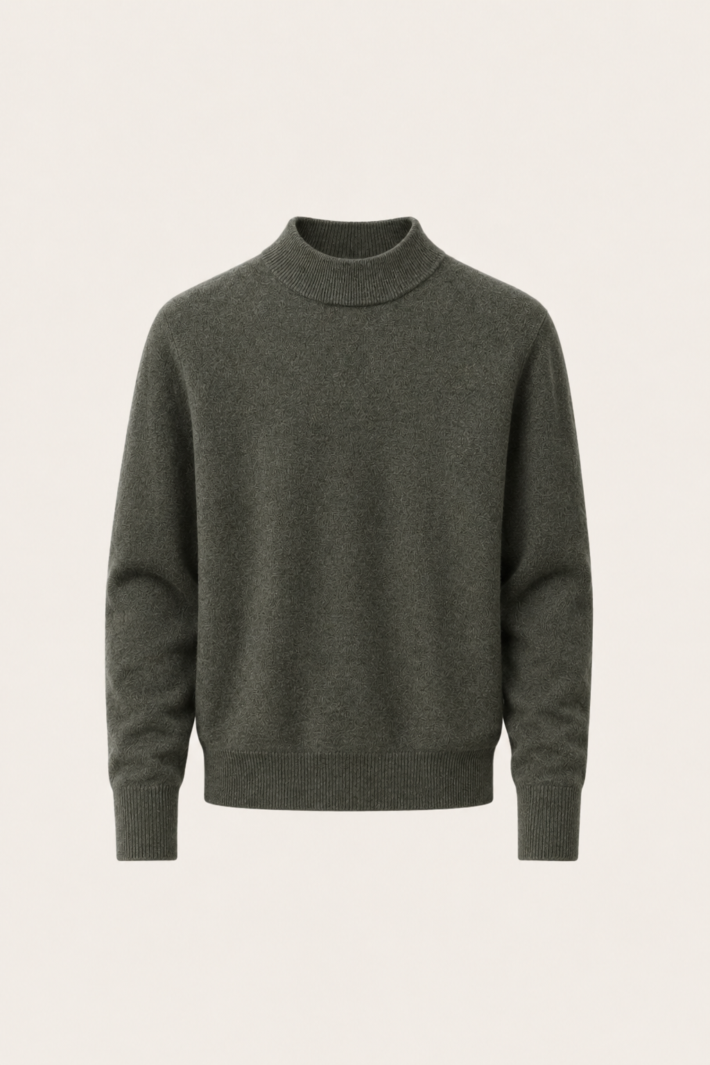 Arelio Mock Neck Moss Green