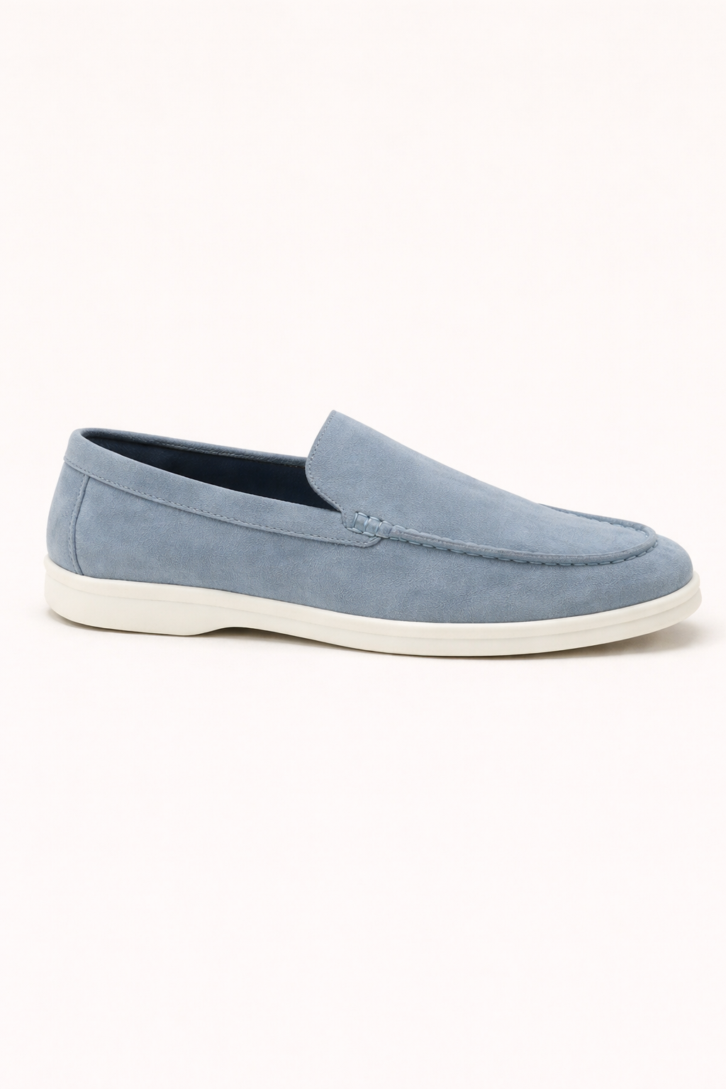 Ladore Suede Loafers Light Blue
