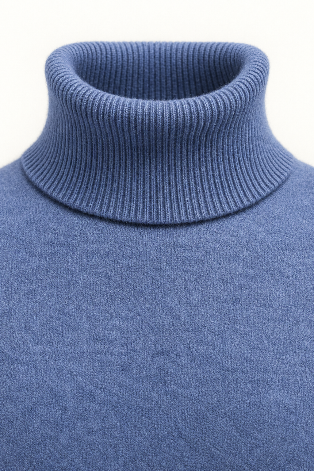 Paravi Wool Turtleneck Steel Blue