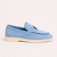 Rovain Buckled Loafers Light Blue