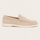 Bavaro Suede Loafers Beige
