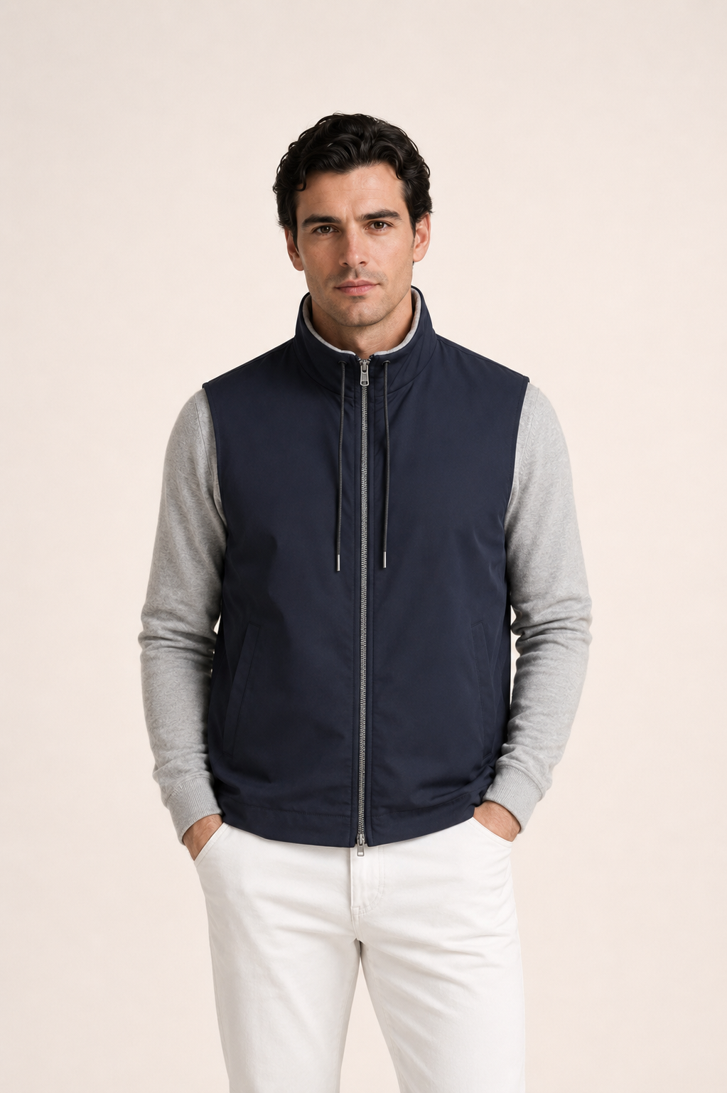Reviro Reversible Vest Navy