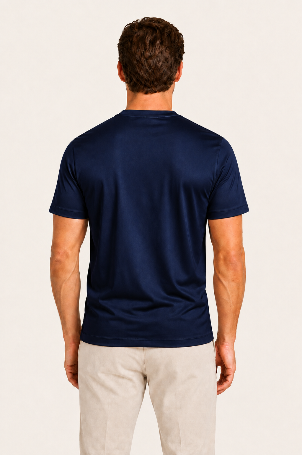 Merciro Cotton Tee Navy