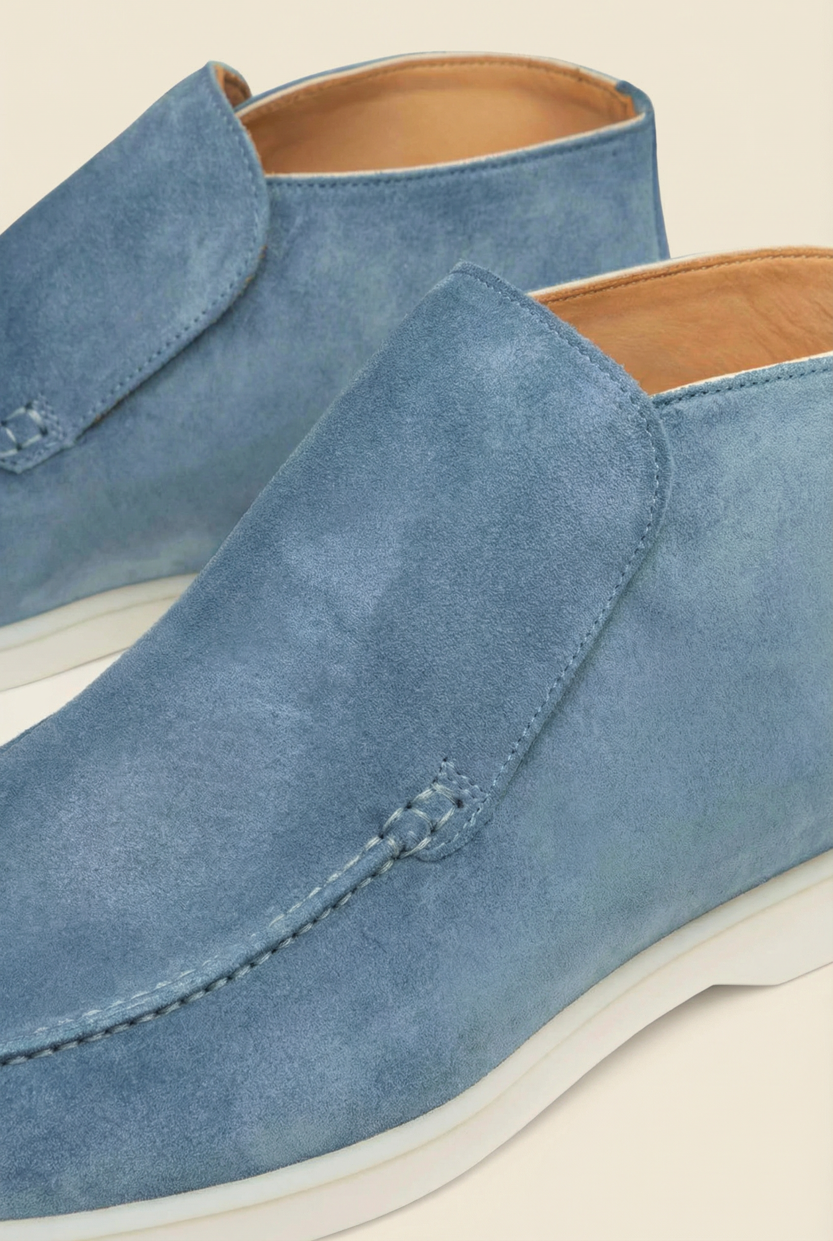 Diamond Blue High Top Loafer