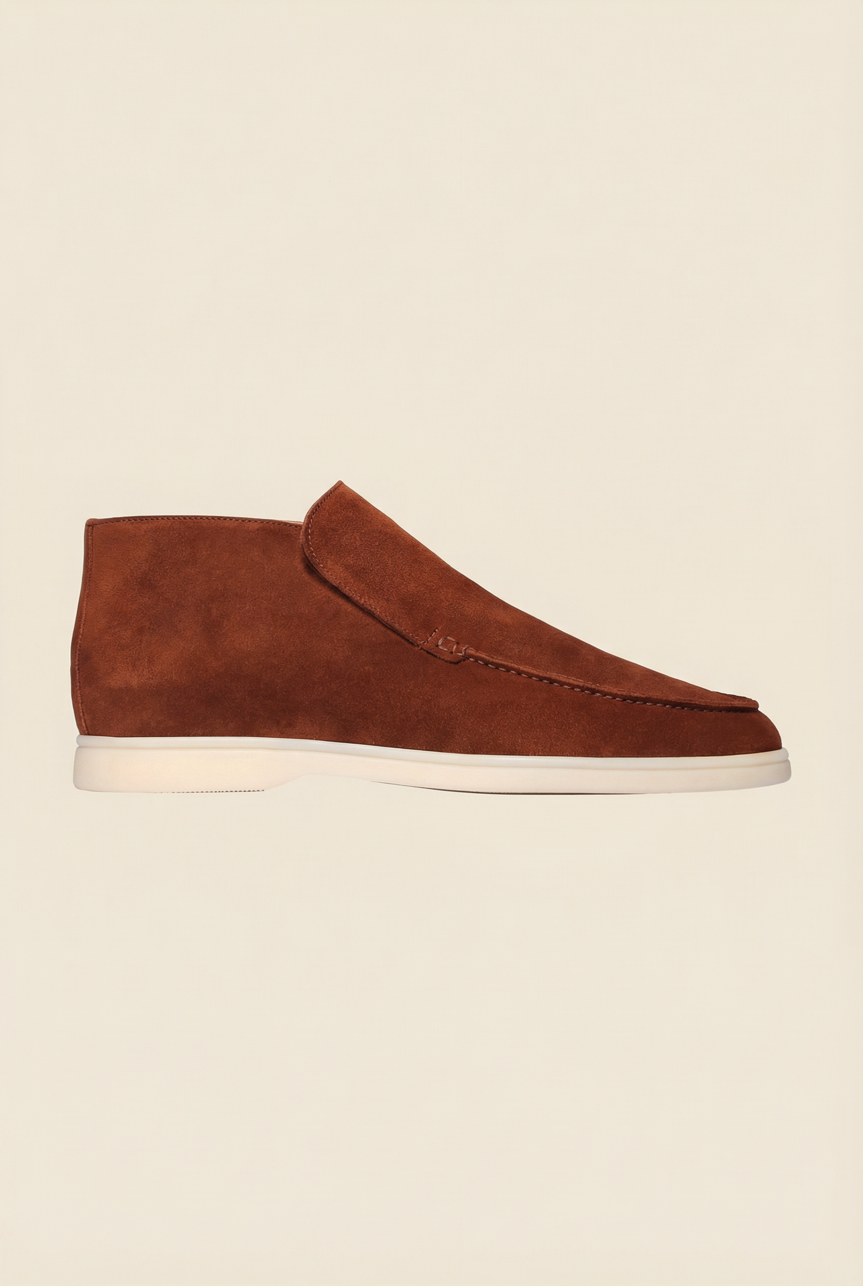 Maroon High Top Loafer