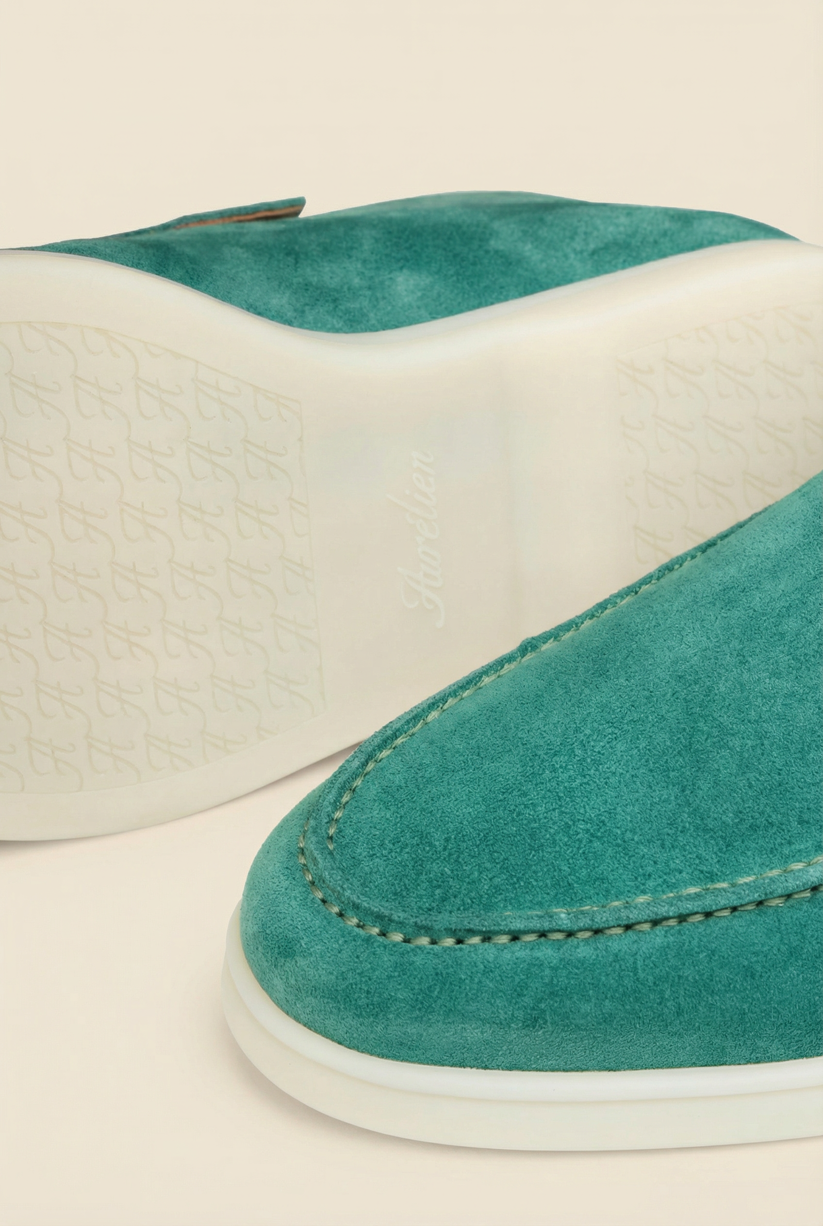 Green Turquoise High Top Loafer