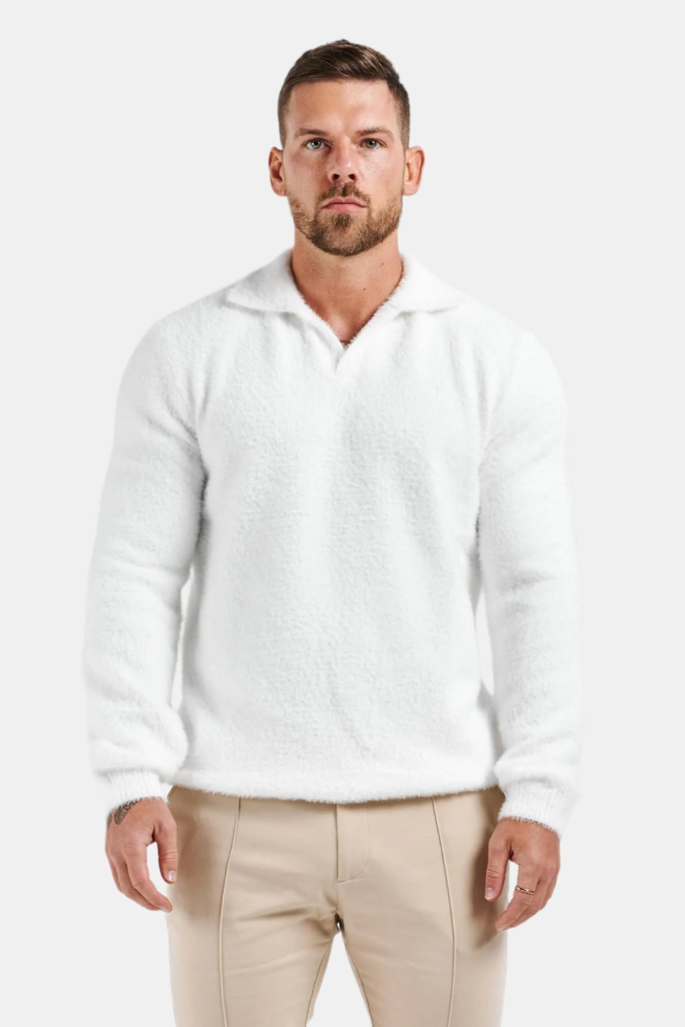 Pull avec col polo