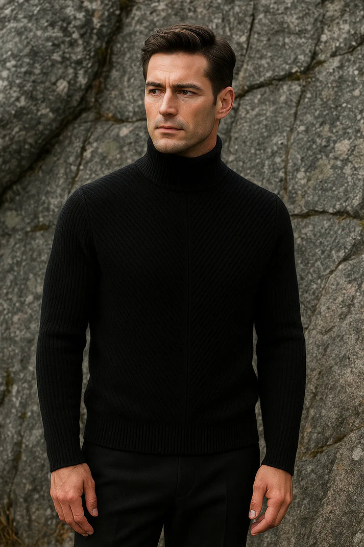 Moravi Merino Knit Black