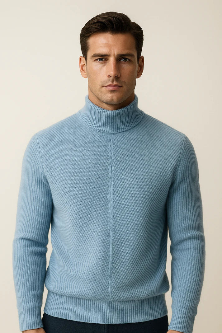 Moravi Merino Knit Blue