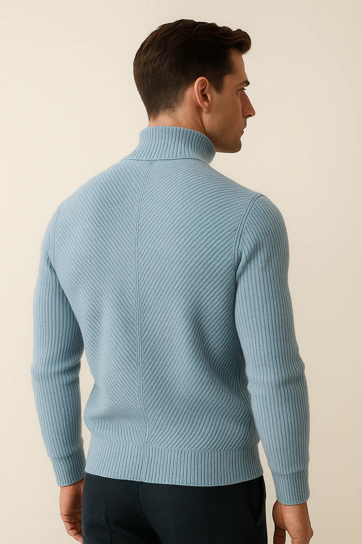 Moravi Merino Knit Blue