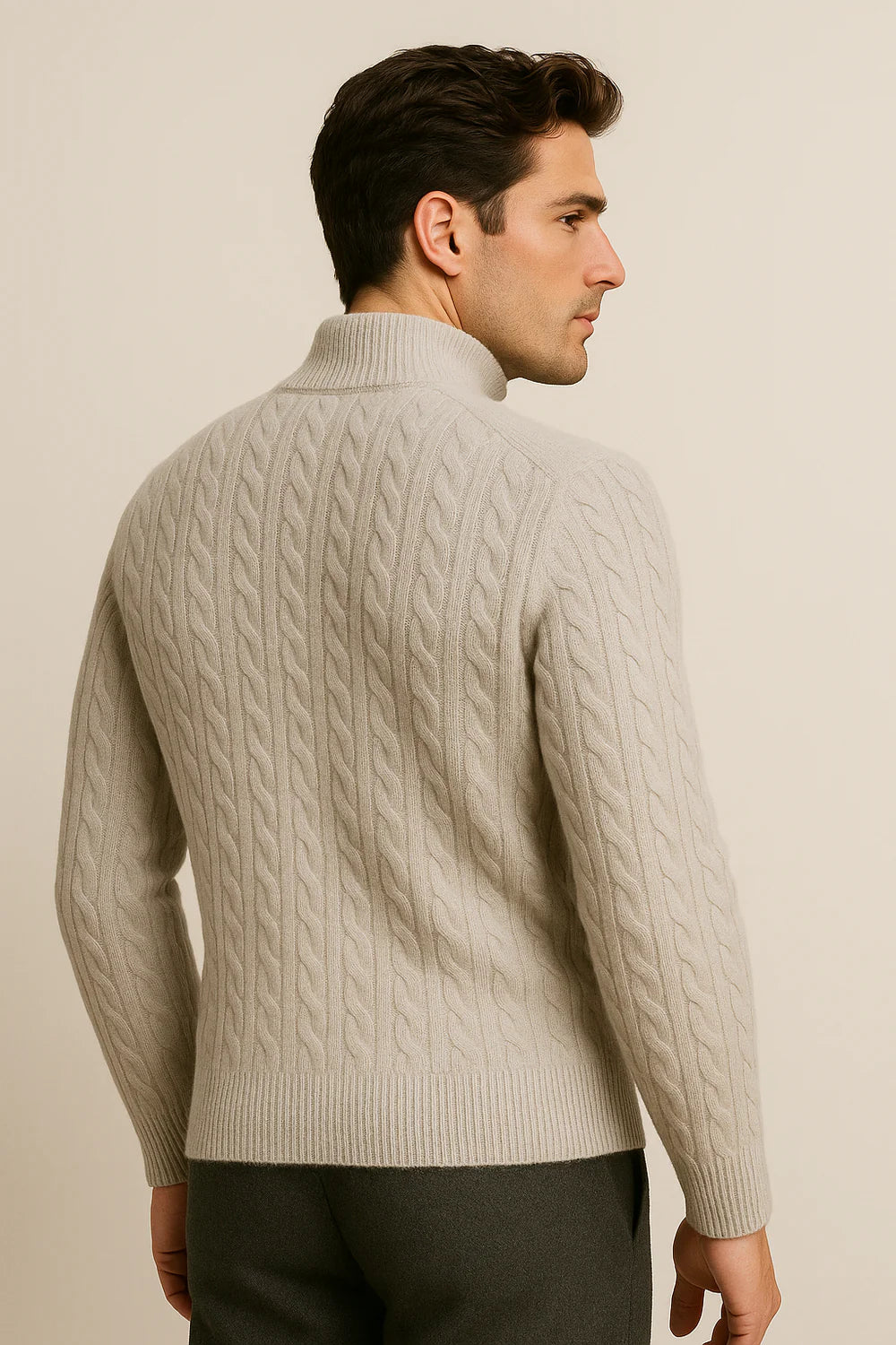 Seviro Cashmere Knit Grey