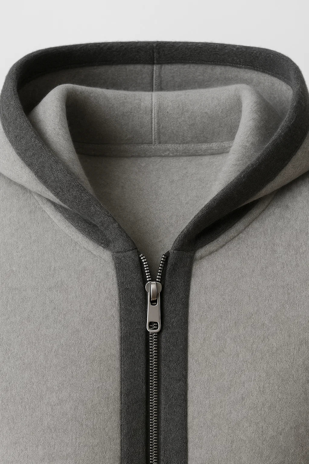 Ravalo Hooded Cardigan Grey
