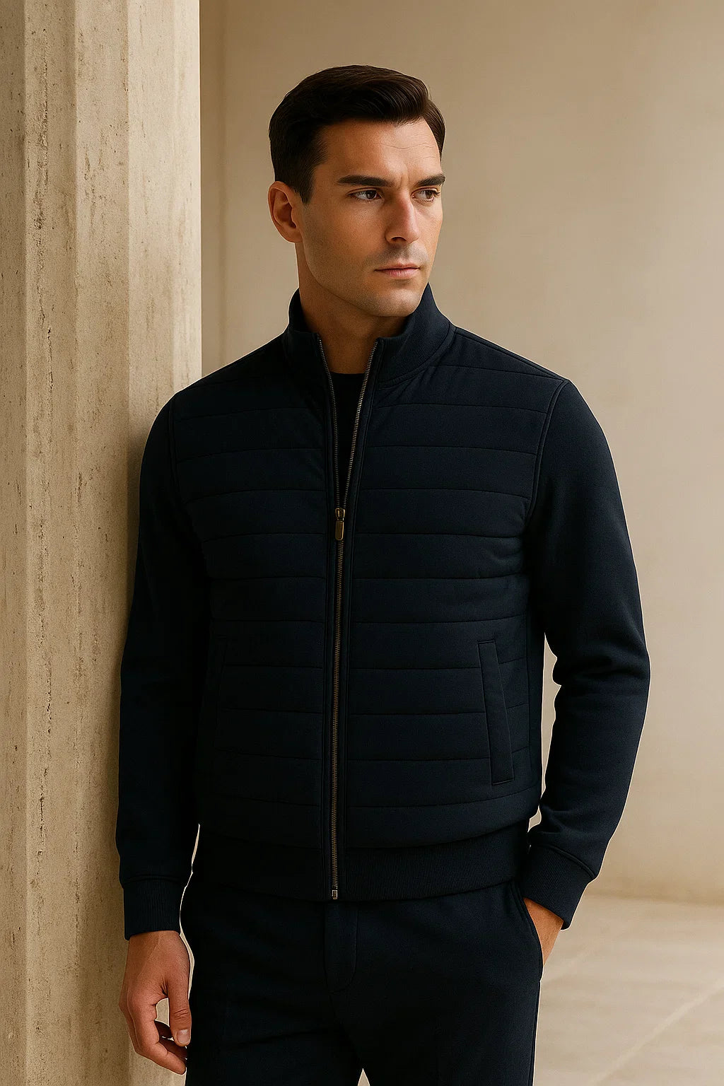 Hareno Padded Jacket Navy