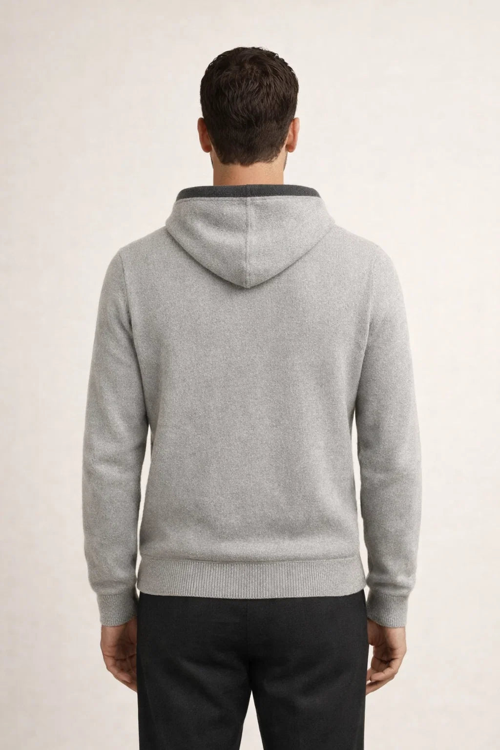 Ravalo Hooded Cardigan Grey