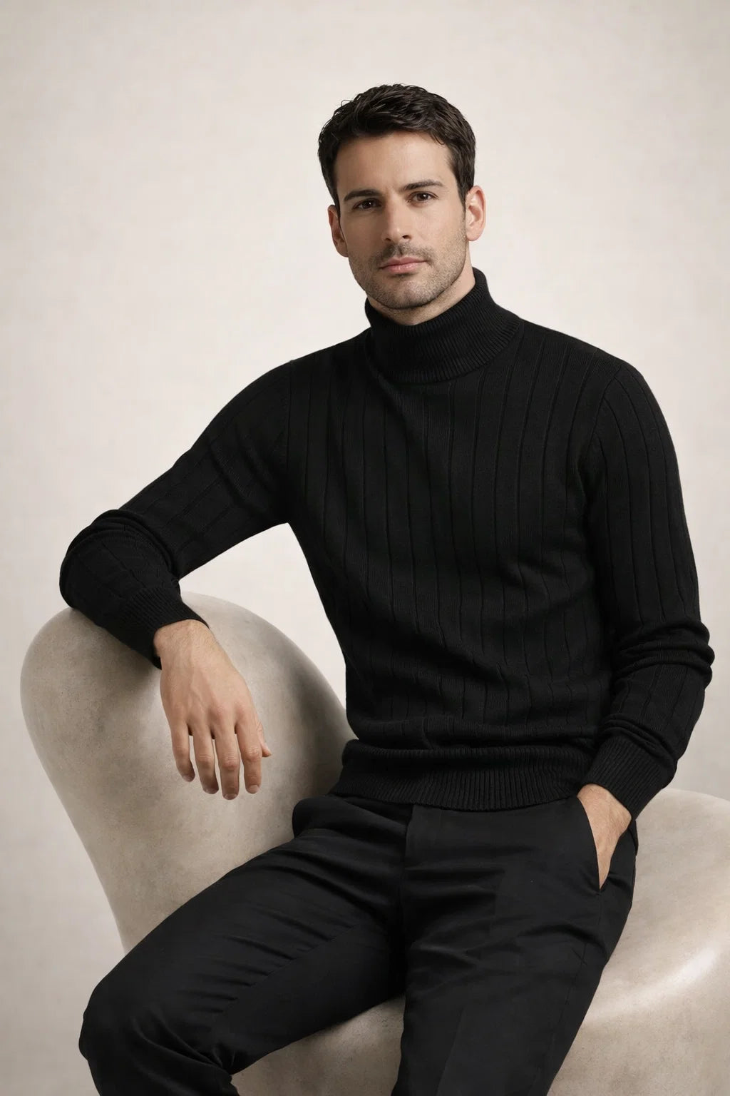 Corani Turtleneck Black