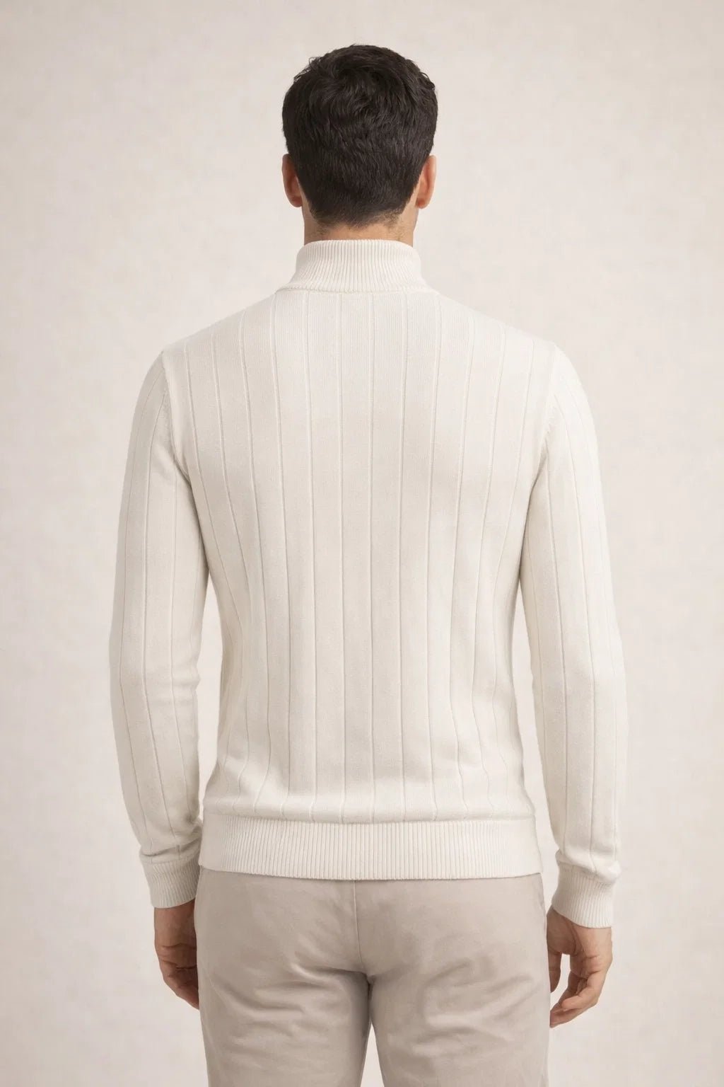 Corani Turtleneck White