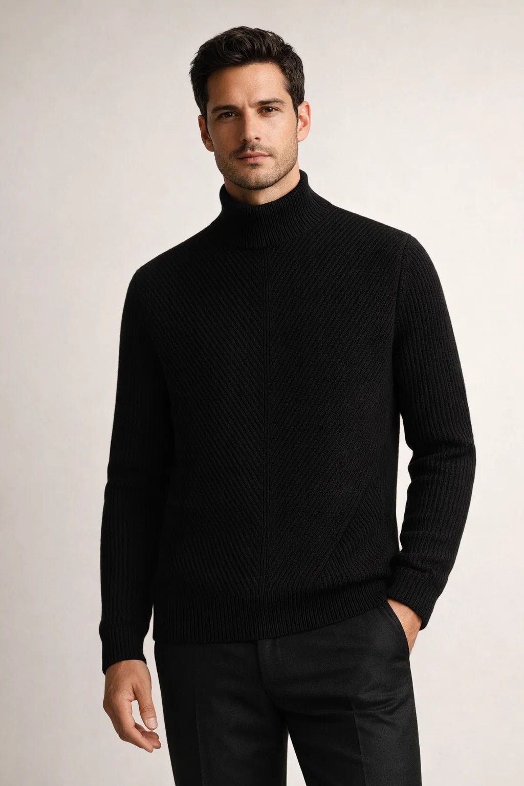 Moravi Merino Knit Black