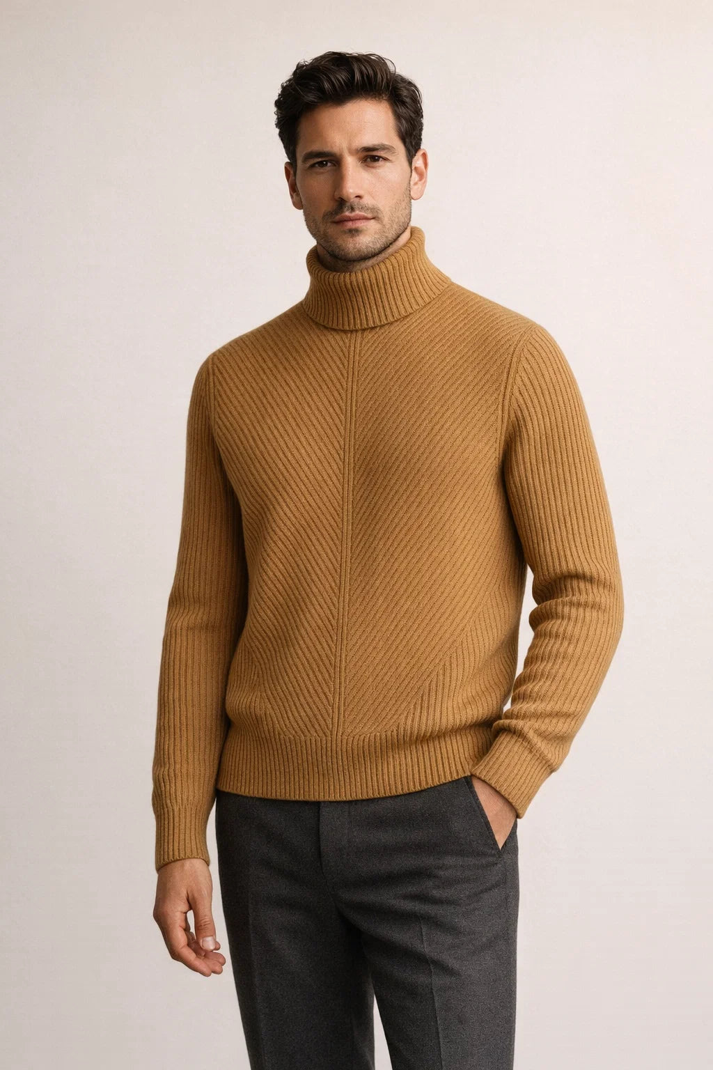 Moravi Merino Knit Camel