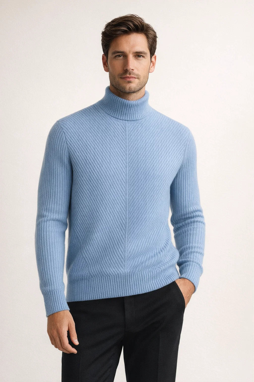 Moravi Merino Knit Blue