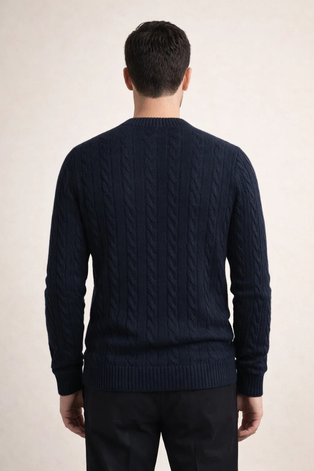 Velaro Cashmere Knit Navy