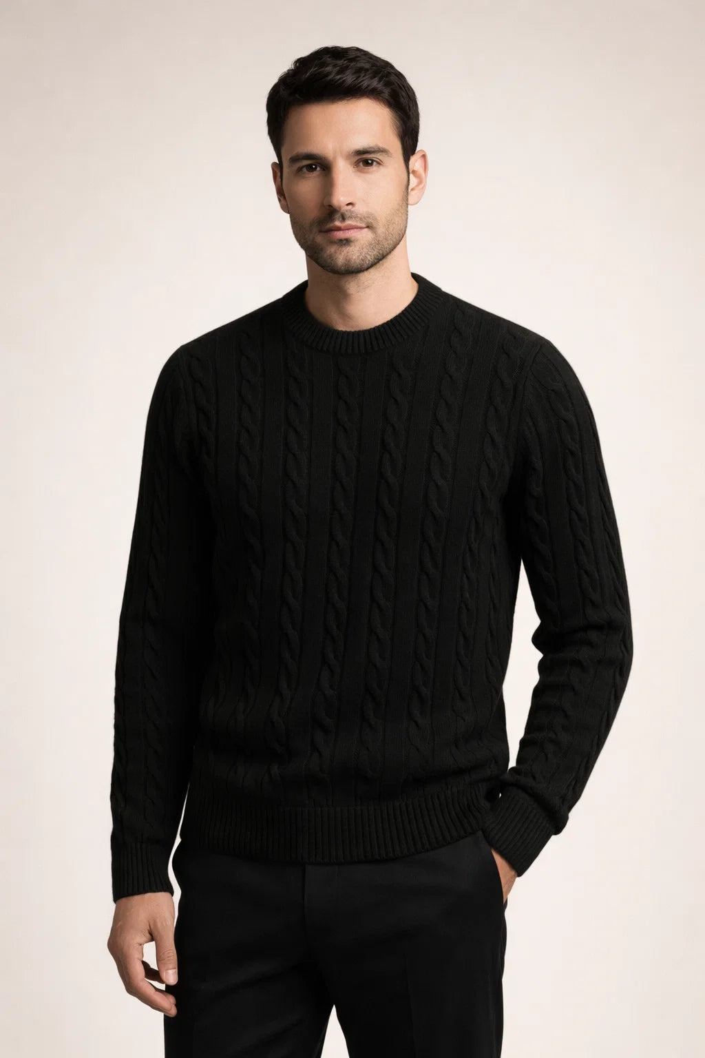 Velaro Cashmere Knit Black