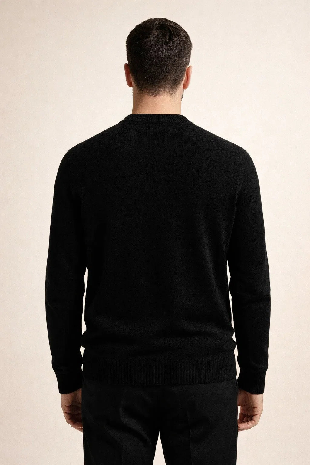 Averin Cashmere Knit Black