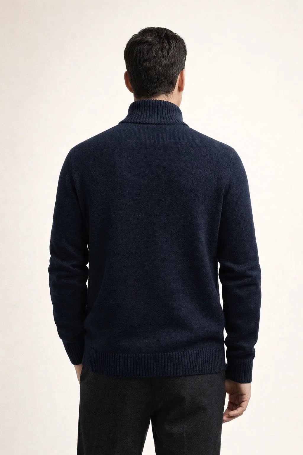 Javino Cashmere Cardigan Navy
