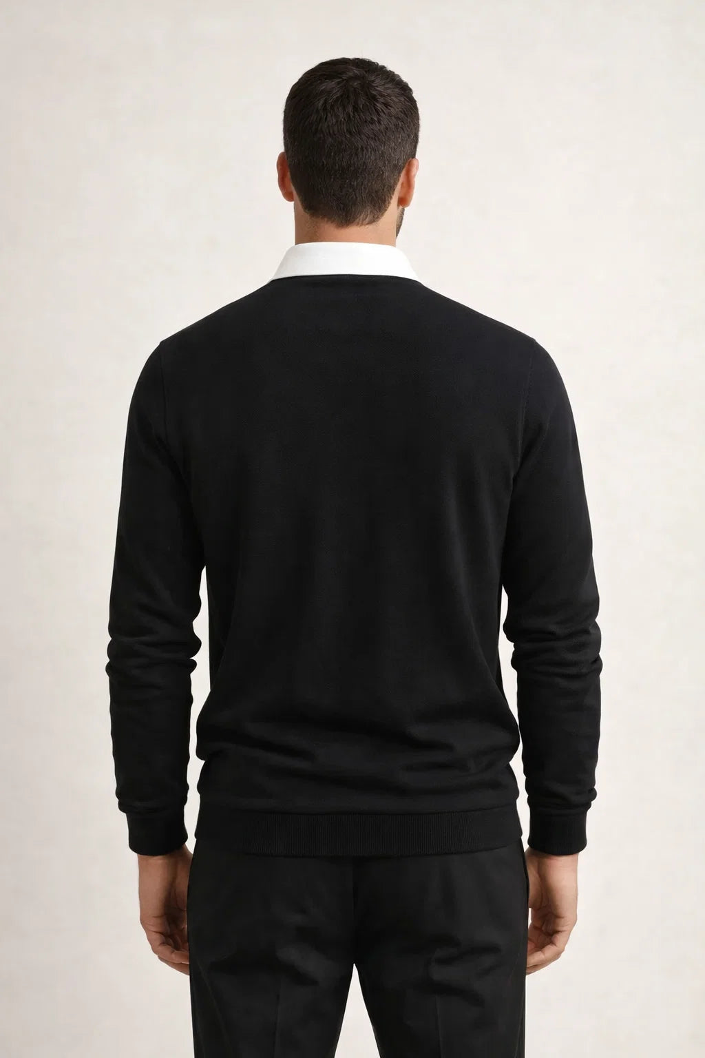 Meravo Polo Knit Black